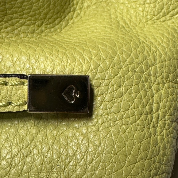 Kate Spade Lime Green Leather Shoulder Bag - Picture 10 of 16